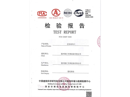 檢驗(yàn)報告